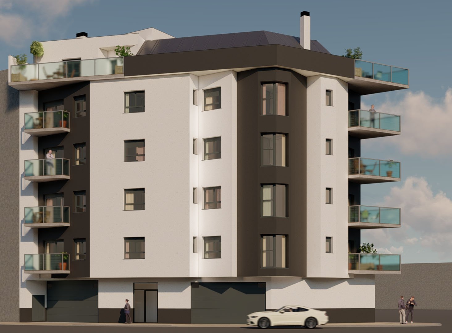 Vivienda de obra nueva en La Palomera, León