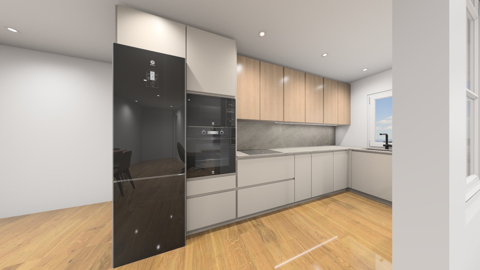 Cocina ático Palomera